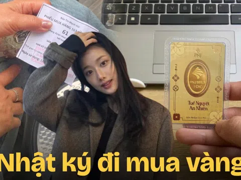 Nhật ký mua vàng của tôi: Đi từ 26 Tết, 4 lần về tay không, ra Giêng rồi mới cầm được 1 chỉ!