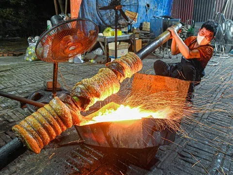 Đặc sản giòn tan độc đáo, có tiền cũng khó mua ở ngôi làng Hà Nội