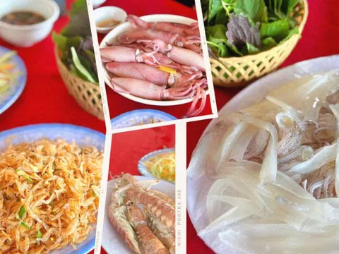 Du Xuân dọc miền biển: Ghé Vũng Áng ăn mực nhảy - đệ nhất gỏi của giới sành ăn