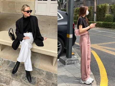 Xuân Hè 2026, quần jeans xanh và đen "thất sủng", 5 gam màu này mới là chân ái của hội sành thời trang