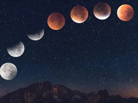 Đêm nay, người dân Việt Nam có thể ngắm "trăng máu" trong 58 phút