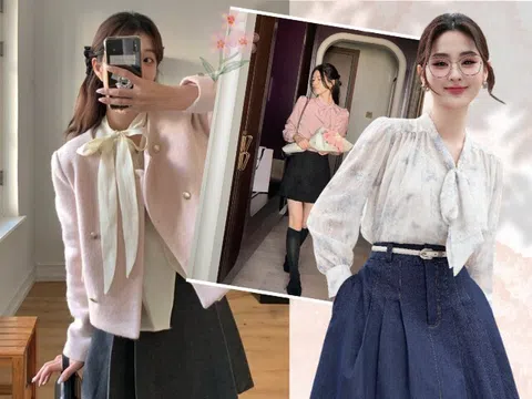 Mùa xuân năm nay, kiểu áo sơ mi này bất ngờ hot trở lại: Thanh lịch, đẹp tinh tế, rất hợp với chị em công sở