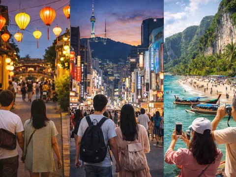 Khách Trung Quốc chuyển hướng du lịch sang 3 nước châu Á: Việt Nam đang trở thành “ngôi sao mới” của khu vực