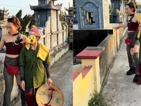 Đóng giả khách Hàn đòi bà cô dẫn đi khám phá nghĩa trang, diễn biến sau đó hút 10 triệu lượt xem