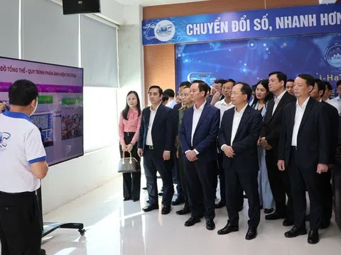 Hà Tĩnh đẩy mạnh chuyển đổi số với i-HaTinh: Phản ánh hiện trường chỉ trong vài cú chạm