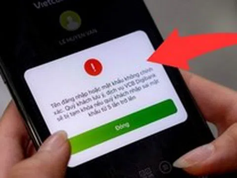 Vietcombank cảnh báo: Không sử dụng dãy số sau để làm mật khẩu, rất nhiều người đang mắc lỗi này!