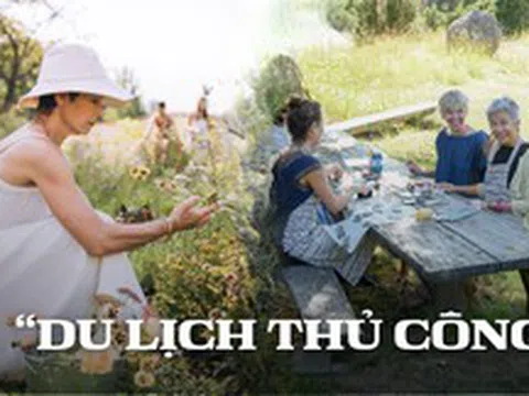 Trào lưu "Slowcation": Phụ nữ hiện đại chi ngàn đô sang tận châu Âu chỉ để... hái hoa và in vải chữa lành áp lực