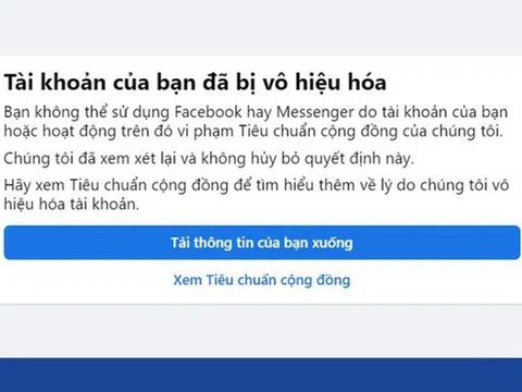Nhiều tài khoản trên Facebook bị khóa và yêu cầu xác thực, nguyên nhân vì sao?