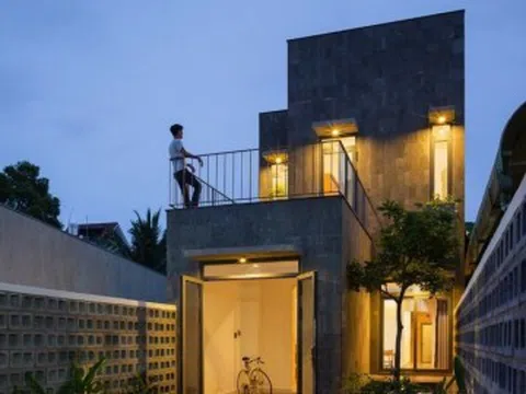 Mẫu nhà nhỏ cho người thích phong cách thô mộc