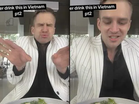 Nhận thử thách uống 1 món của Việt Nam, khách Tây thốt lên: "Đúng là đẳng cấp khác"