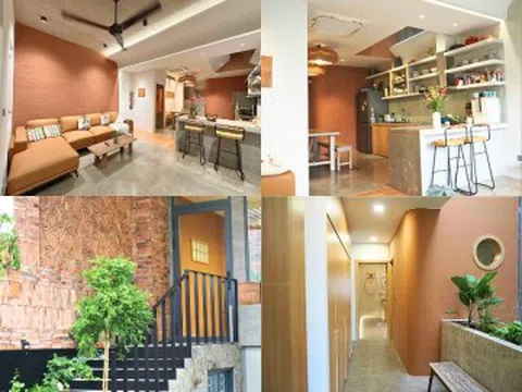 10 năm rời Bắc vào Nam lập nghiệp, cặp vợ chồng 8X xây căn nhà 4 tầng, kết hợp phong cách hiện đại truyền thống cực đẹp