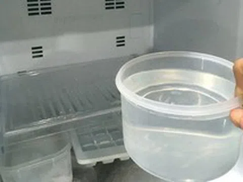 Hóa ra chỉ với 1 bát nước đặt trong tủ lạnh: Giúp tiền điện giảm rõ rệt, thực phẩm tươi lâu hơn