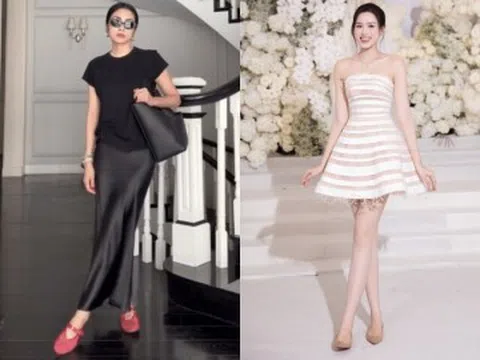 Phát sốt với trào lưu giày "xuyên thấu" nhẹ như không, đến "dâu hào môn" Tăng Thanh Hà, Đỗ Thị Hà cũng mê mẩn