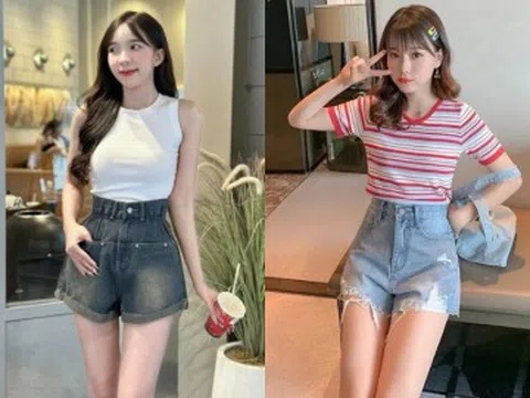 Mẹo chọn quần short denim tôn dáng, kéo chân: Nàng đùi to nên chú ý đến chi tiết này để trông thon gọn hơn