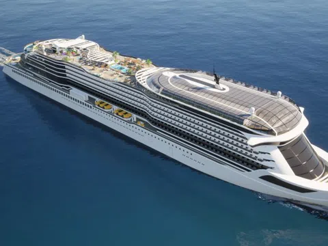 Trình làng tàu thủy chạy điện 100%, có thể chở tới 1.856 khách