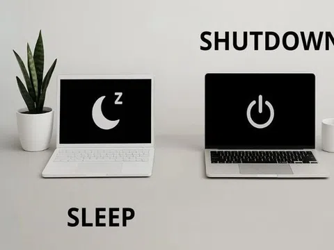 Để chế độ shutdown hay sleep tốt hơn cho máy tính?