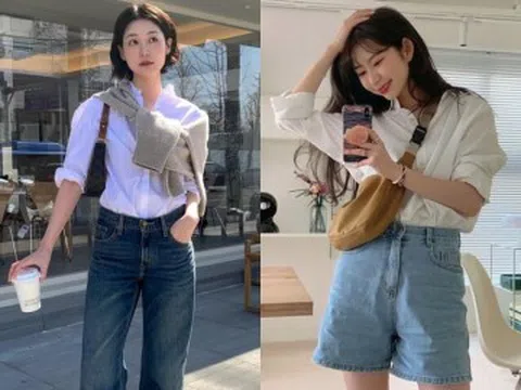Mùa Hè chỉ cần 2 kiểu quần jeans này: Chị em mặc tôn chân dài miên man, đẹp chấp mọi hoàn cảnh
