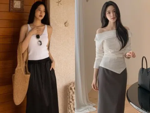 Mùa Hè chị em học thuộc 4 công thức diện chân váy suông này là sành điệu mọi lúc, outfit cuốn hút hẳn ra