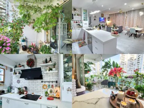 Rời nhà đất lên chung cư, cặp vợ chồng U60 chi 300 triệu sửa ngôi nhà ngập sắc xanh, khu vườn ban công xịn sò