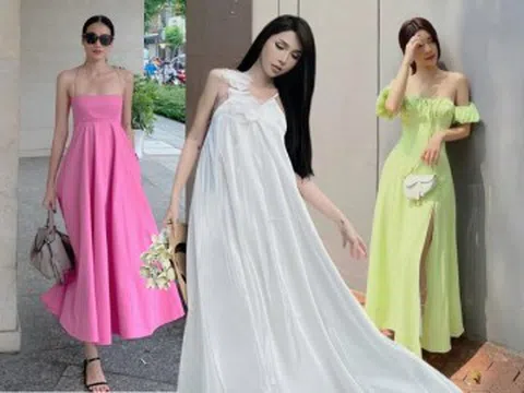 5 kiểu váy maxi "đắt hàng" nhất mùa Hè, không bao giờ lo lỗi mốt, chị em diện lên rất tôn dáng