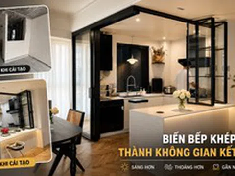 Bất chấp cả nhà phản đối, vợ chồng trẻ vẫn “đục tường” nhà bếp: Sau khi hoàn thiện, ai đến chơi cũng xin chụp lại thiết kế