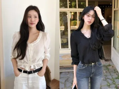 Hội mặc đẹp thế giới đồng loạt chọn kiểu áo này khi diện cùng quần jeans: Vừa sang xịn mà outfit nhìn có gu hẳn