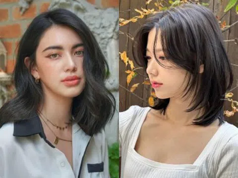 Nàng mặt tròn muốn để tóc ngang vai, thử ngay 14 kiểu trẻ trung “hack” mặt thon gọn, được chị em yêu thích nhất