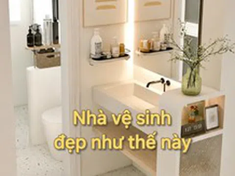 Vợ tôi nhất quyết chuyển chậu rửa mặt ra ngoài phòng tắm, đến khi dọn vào ở mới thấy đây là quyết định sáng suốt nhất khi làm nhà