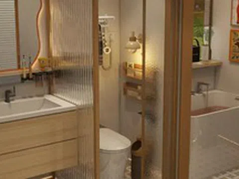 Quên phòng tắm kiểu cũ đi: Thiết kế 3 khu riêng biệt giúp không gian luôn khô ráo, rộng rãi và tiện nghi hơn