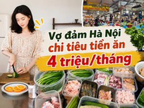 Gia đình Hà Nội thu nhập 50 triệu đồng/tháng nhưng chỉ chi chưa đến 20 triệu: Bí quyết nằm ở khoản tiền chợ 4 triệu khiến nhiều người bất ngờ