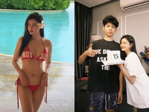 Mỹ nhân Vbiz vẫn mê diện quyến rũ dù có con trai cao hơn mẹ cả cái đầu, visual trẻ trung khó tin