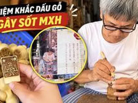 Đi tìm tiệm khắc dấu gỗ đang gây chú ý trên MXH: Hóa ra tiệm đã từng lên hẳn báo nước ngoài nhờ sự độc đáo