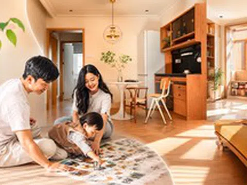 Căn hộ 47m² được cải tạo thành 2 phòng ngủ, 2 phòng khách khiến nhiều người bất ngờ: Bài toán tối ưu không gian giúp gia chủ tiết kiệm cả trăm triệu đồng chi phí đổi nhà