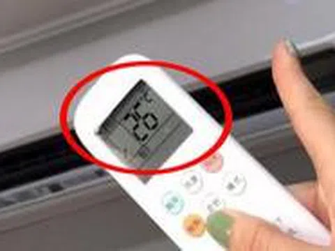 Thực hư việc bật điều hòa 26°C tiết kiệm điện hơn 28°C