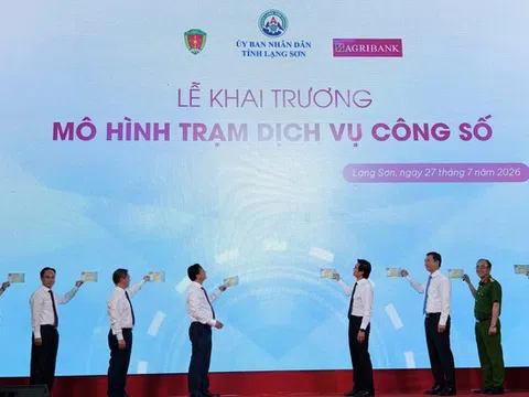Lạng Sơn khai trương mô hình “Trạm dịch vụ công số”: Đưa AI đến gần người dân, mở lối cải cách hành chính