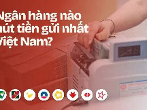 Những ngân hàng nào hút tiền gửi nhất Việt Nam hiện nay?