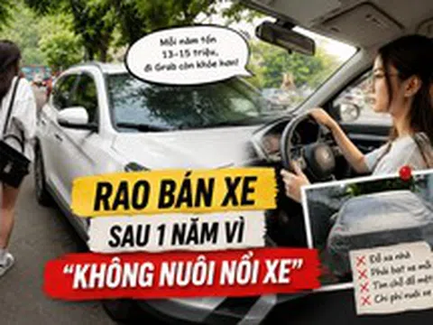 Mua ô tô vì nghĩ sẽ tiện, 1 năm sau người vợ Đà Nẵng quyết định bán: "Ai giống tôi thì nên cân nhắc trước khi xuống tiền"
