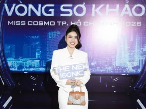 CEO Lâm Ngân khẳng định vị thế với “vai trò kép” tại Miss Cosmo TP.HCM 2026