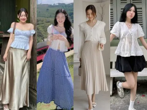 Những kiểu chân váy đang "chiếm sóng" Hè này, không phải chân váy chữ A quen thuộc