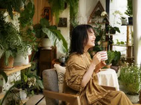 Ngôi nhà “ngập tràn cây xanh” của cô gái trẻ gây sốt: Gần 100 chậu cây phủ kín phòng khách và ban công, càng nhìn càng thấy thư thái