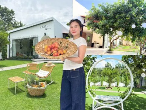 Cặp vợ chồng Lâm Đồng xây ngôi nhà phủ màu trắng giữa khu vườn rộng 6000m², chỉ 1,15 tỷ đồng nhưng đẹp như tranh