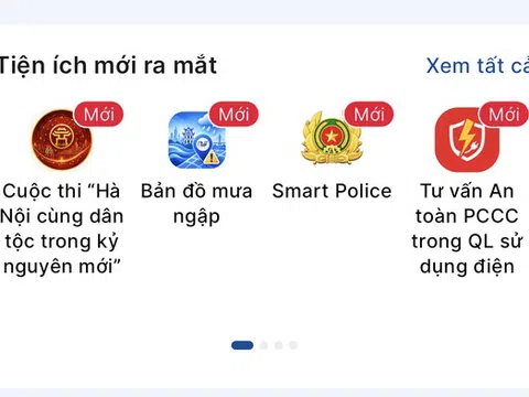 Hà Nội vận hành "Bản đồ mưa ngập" trên ứng dụng iHanoi