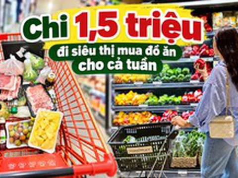 Mẹ đảm tiết lộ cách chi 1,5 triệu mua thực phẩm cả tuần: Không đi chợ vì "cầm 500k cũng hết 500k"