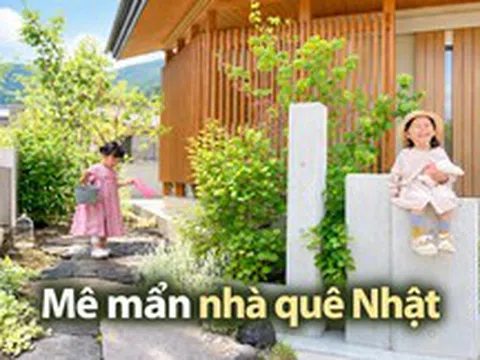 Bà mẹ Nhật đưa 2 con về quê sống: Ngôi nhà gỗ khiến nhiều người mê vì càng nhìn càng thấy bình yên