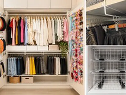 9 mẹo sắp xếp tủ quần áo của cư dân mạng: Có những cách đơn giản đến mức xem xong chỉ muốn về làm ngay