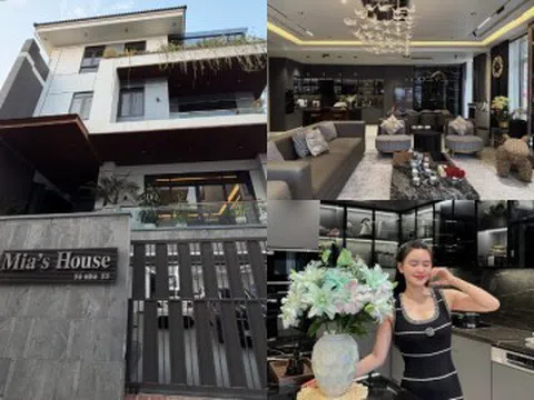 Được ông bà cho đất, cặp vợ chồng 9X Hà Nội tích cóp tiền xây nhà 3 tầng tone đen - trắng cực sang trọng