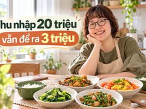 Bảng chi tiêu của mẹ 2 con thu nhập 20 triệu: Chia 7 khoản, vẫn cố giữ 3 triệu tiết kiệm mỗi tháng