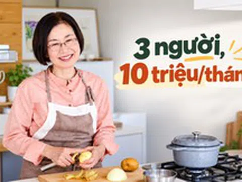 Gia đình 3 người giới hạn tiền sinh hoạt ở mức 10 triệu/tháng: Họ chia ngân sách thế nào để không bị hụt cuối tháng?