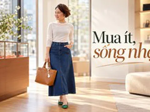 Sau hơn 40 năm sống theo cách “tận dụng tối đa mọi thứ”, tôi mới hiểu: Mua ít đi không khiến cuộc sống thiếu thốn mà còn nhẹ nhõm hơn