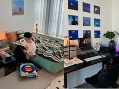 Nhân viên văn phòng lương 19 triệu, chi 9 triệu "lột xác" phòng ngủ
